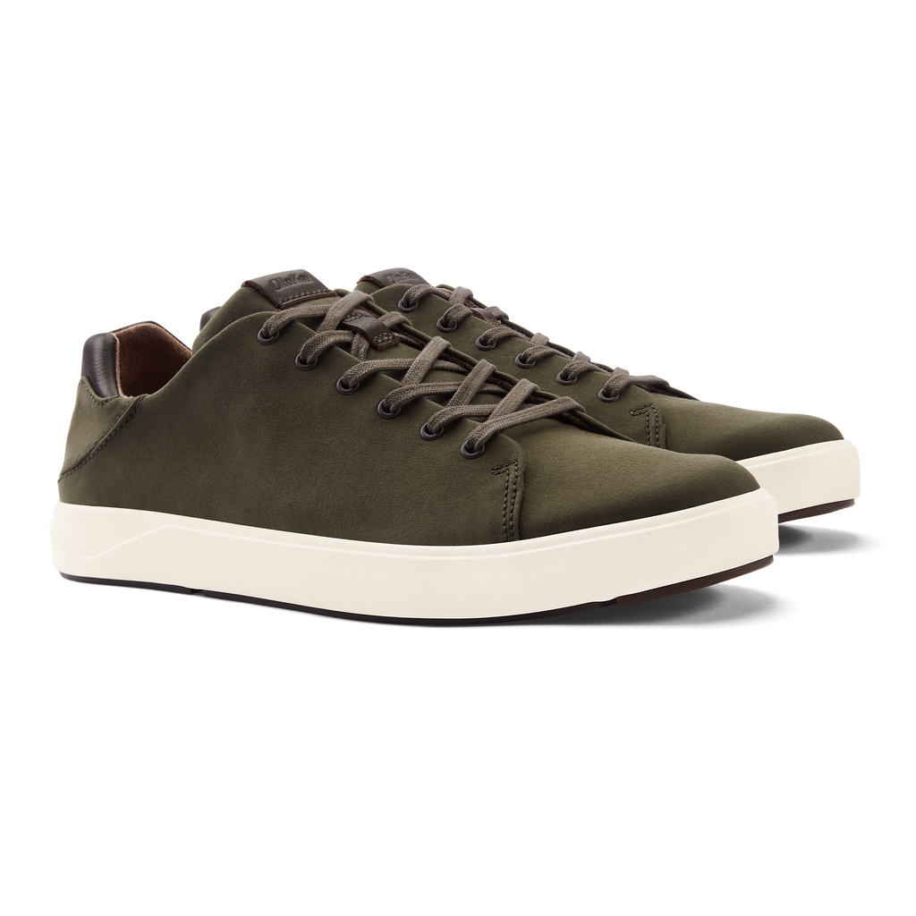 Waxed canvas sneakers on sale