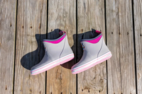 Thumbnail for Youth - Pink/Grey Buoy Boots