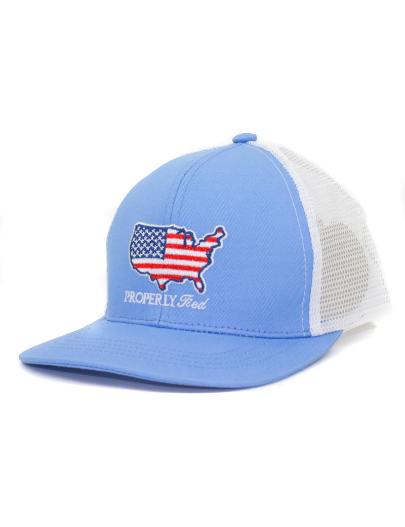 Youth - Old Glory Trucker Cap