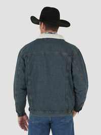 Thumbnail for Western Styled Sherpa Lined Denim Jacket