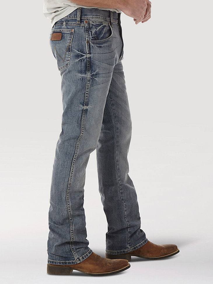 Men's Wrangler Retro Slim Fit Bootcut Jean Greeley – Home Bound