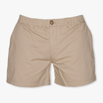 Khaki 5.5" Cotton Stretch Short