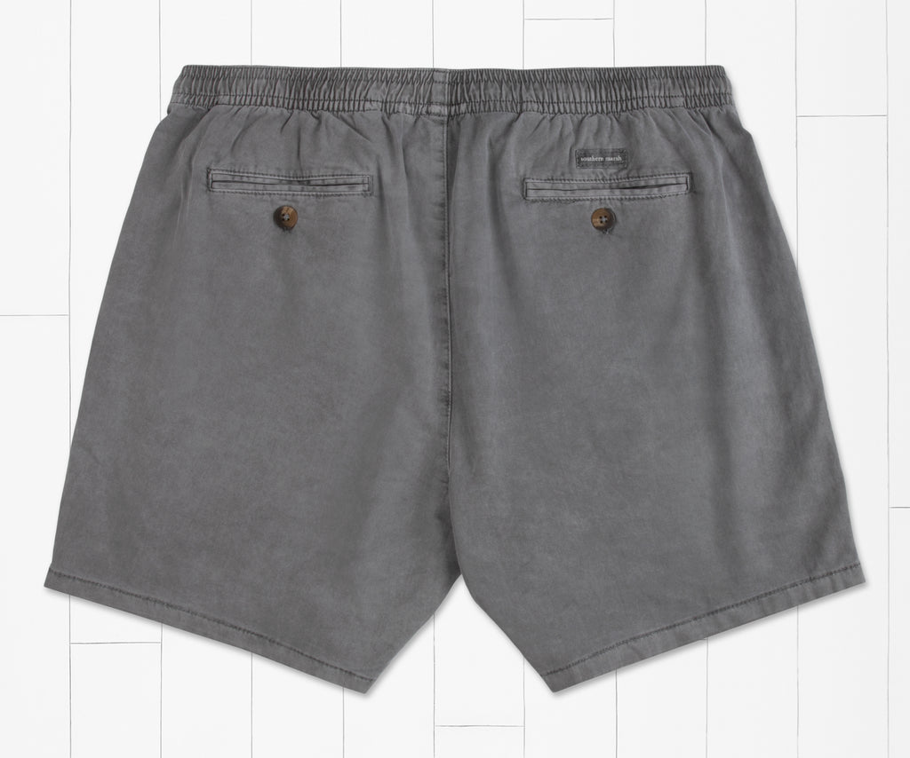 Hartwell Washed Shorts - Slate