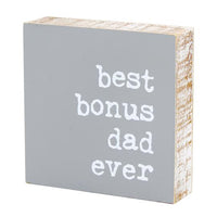 Thumbnail for Bonus Dad Block Sign