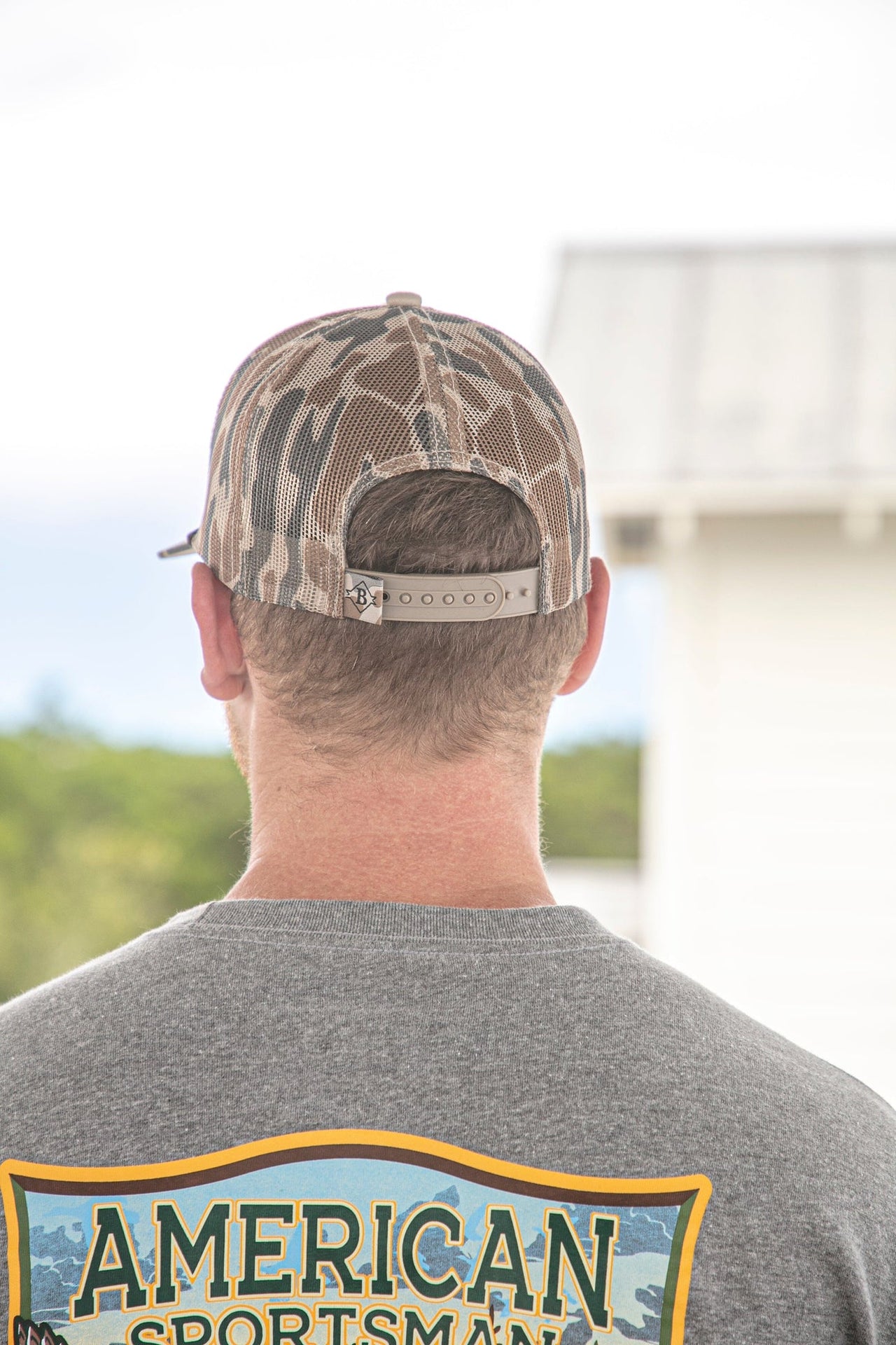 Camo Wood Duck Stamp Cap