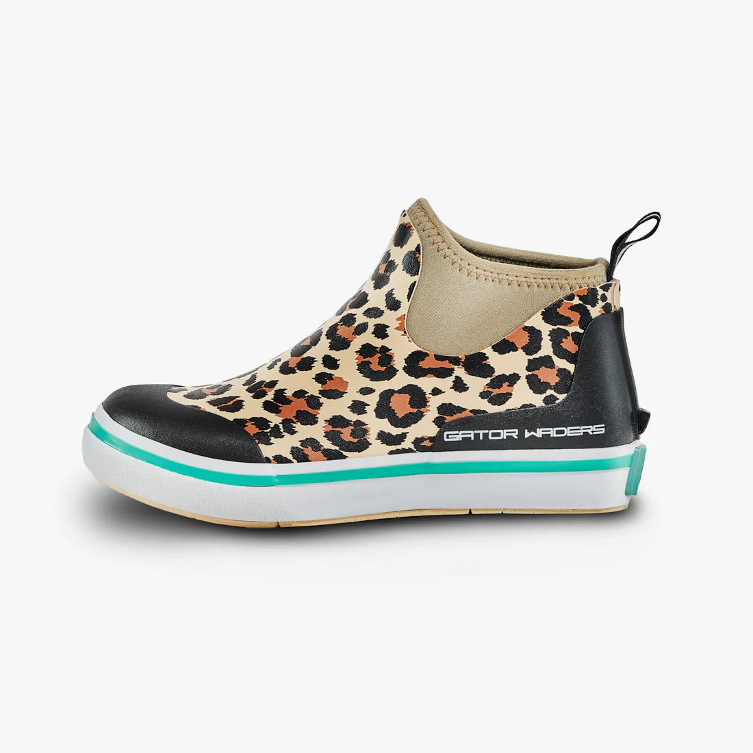 Woman's Leopard/Aqua Camp Boots
