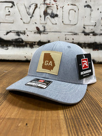 Thumbnail for GA Leather Patch Cap