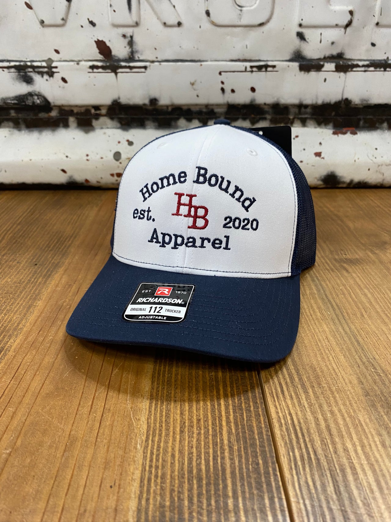HB Branded Cap - White/Navy