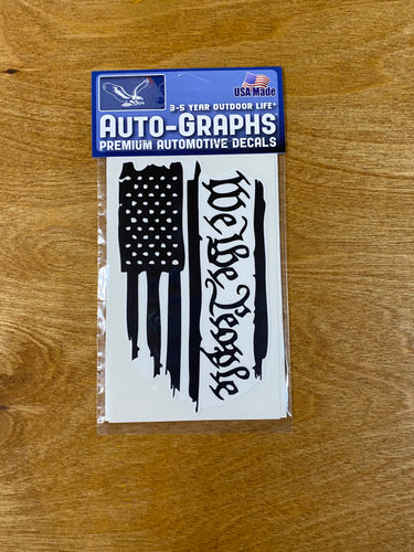 We The People Decal