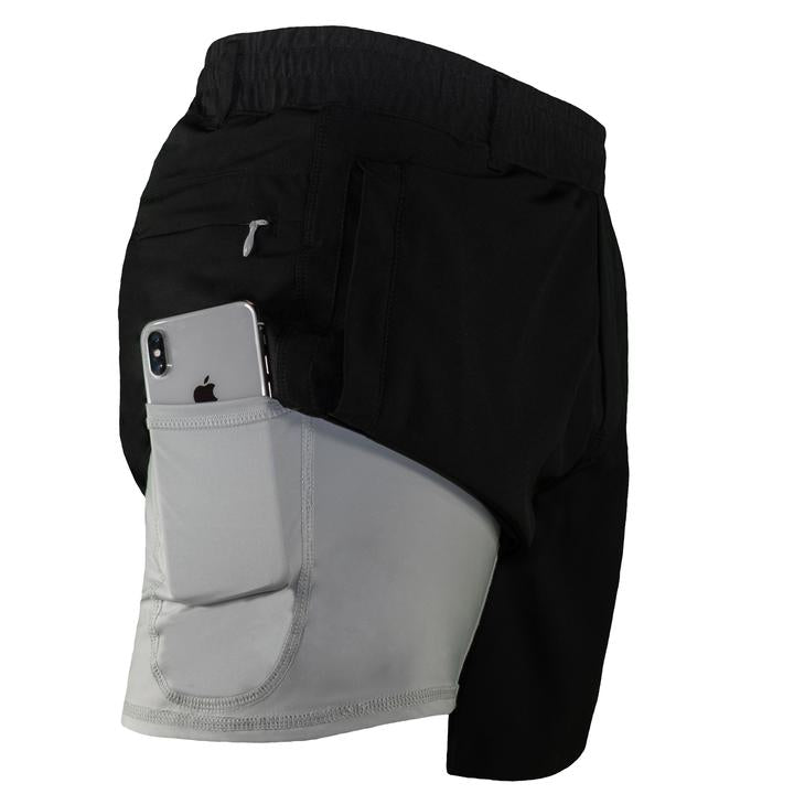 Jet Black Freeballers - Sport Shorts