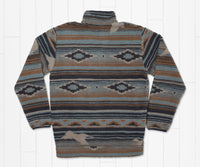 Thumbnail for Matagorda Rustic Fleece Pullover - Navy