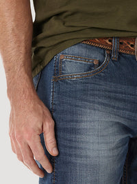 Thumbnail for Men's Wrangler Retro Slim Fit Straight Leg Jean - Cottonwood