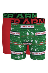 Thumbnail for Kids' Assorted 2-Pack Sports Season Boxer Briefs