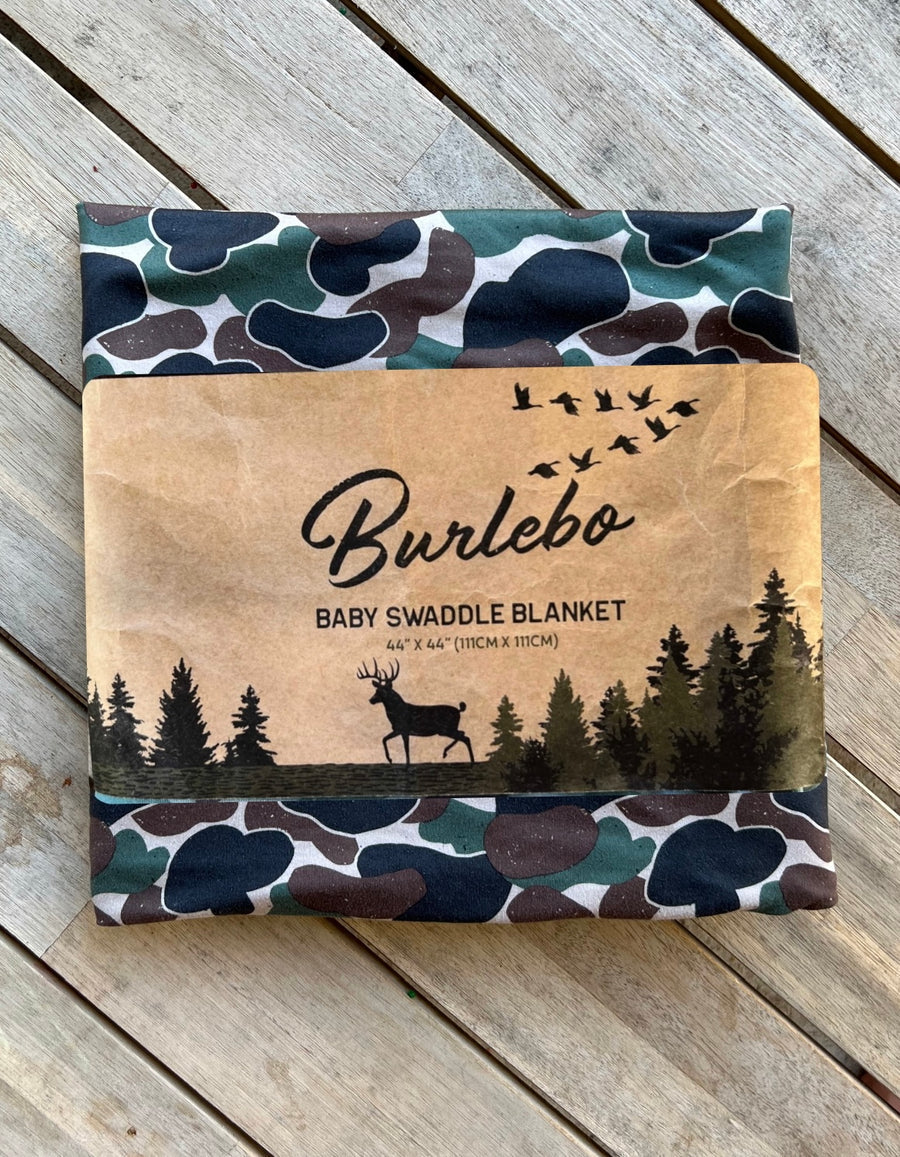 Baby Swaddle - Throwback Camo