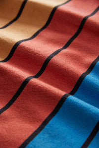 Thumbnail for Strips Blue Orange Towel