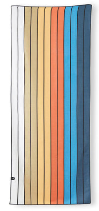 Thumbnail for Strips Blue Orange Towel