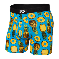 Thumbnail for Ultra Boxer Brief - Polka Pineapple Blue