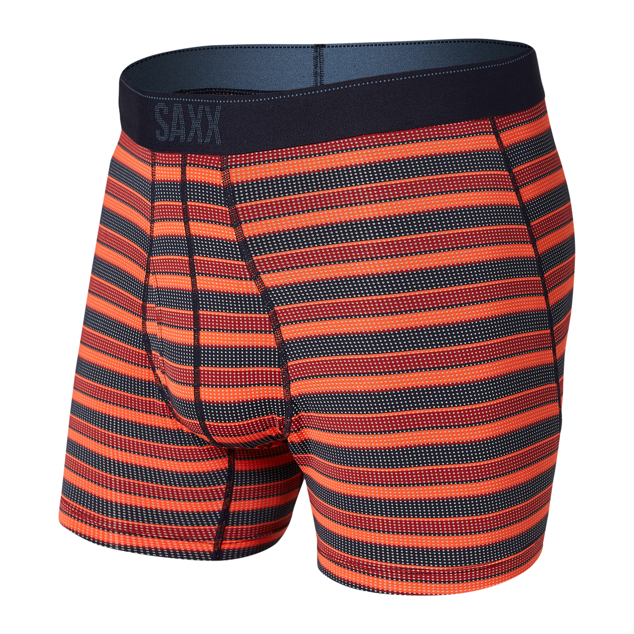 Red Solar Stripe Quest Boxer Brief